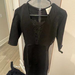 mason black dress lace size P